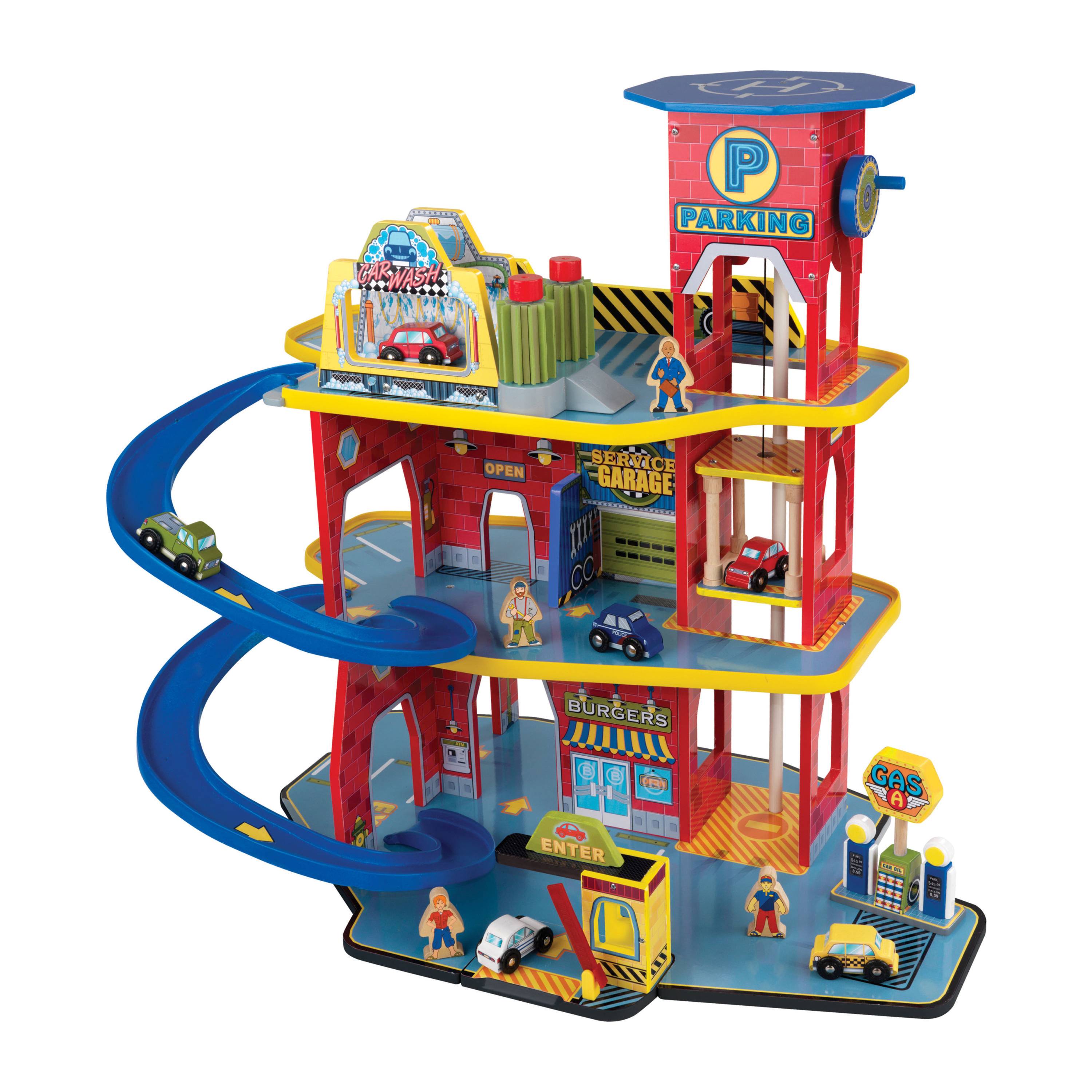 Garage playset deluxe garage set on sale