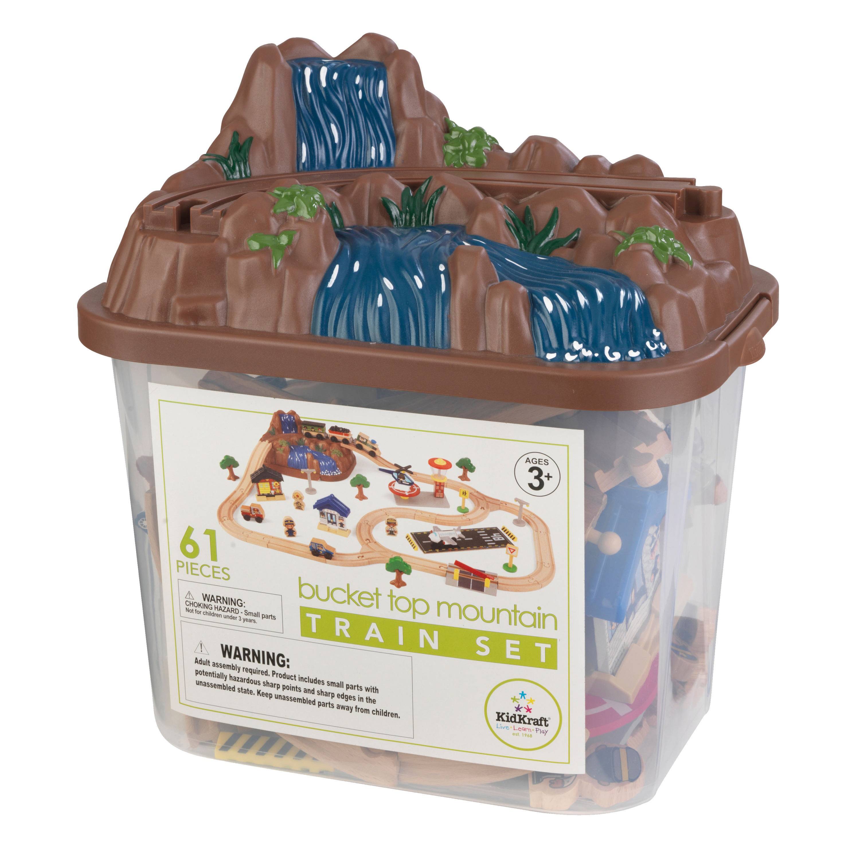 Kidkraft bucket top on sale mountain train set