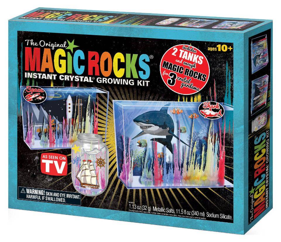 Magic Rocks Instant Crystal Growing 3in1 Set Играландия интернет