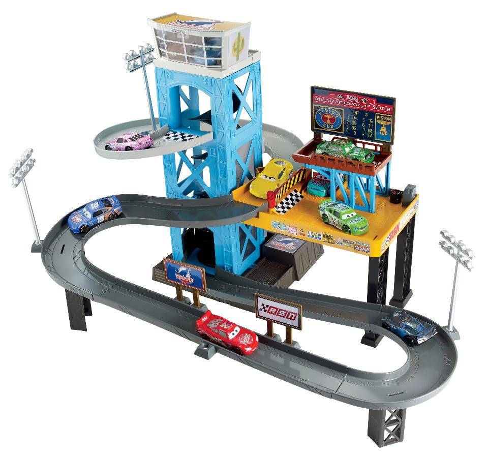 cars 3 garage playset