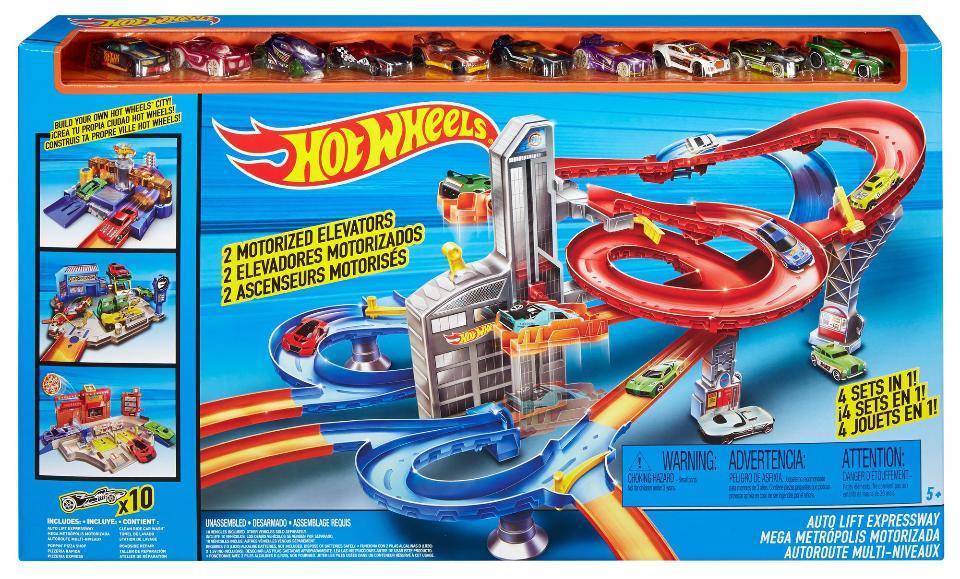 Hot wheels cheap 2 motorized elevators