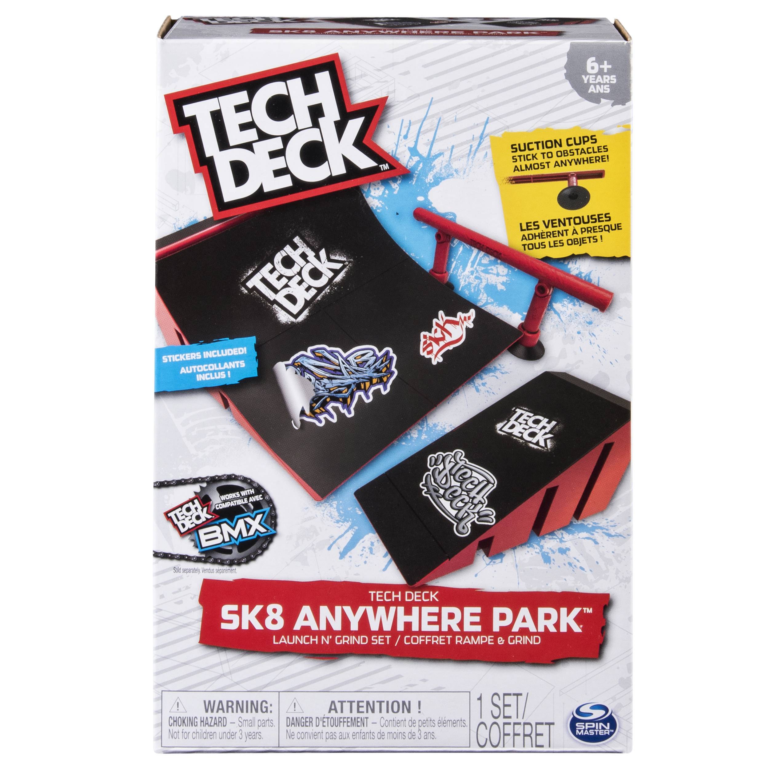 Tech Deck Sk8 Anywhere Park Launch N Grind Set