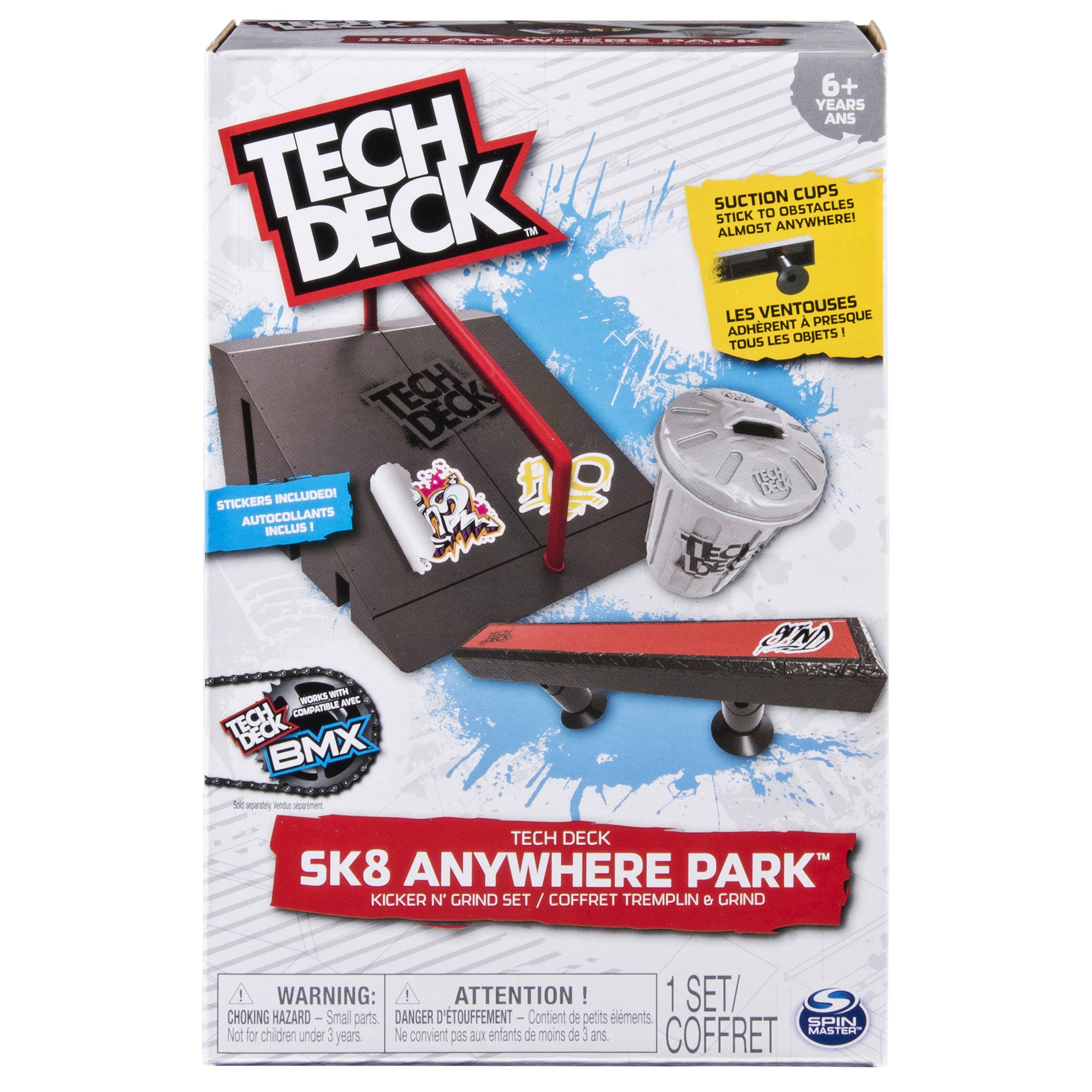 Tech Deck Sk8 Anywhere Park Kicker N Grind Set