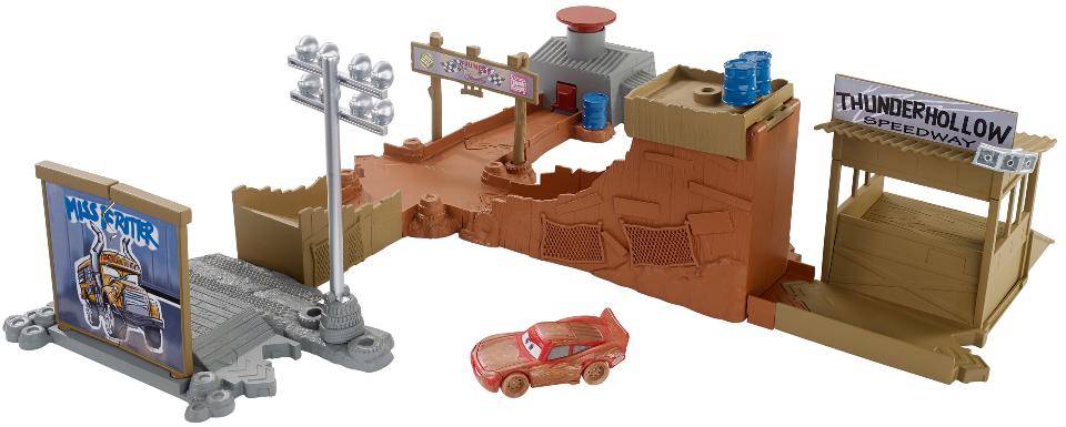 cars thunder hollow playset