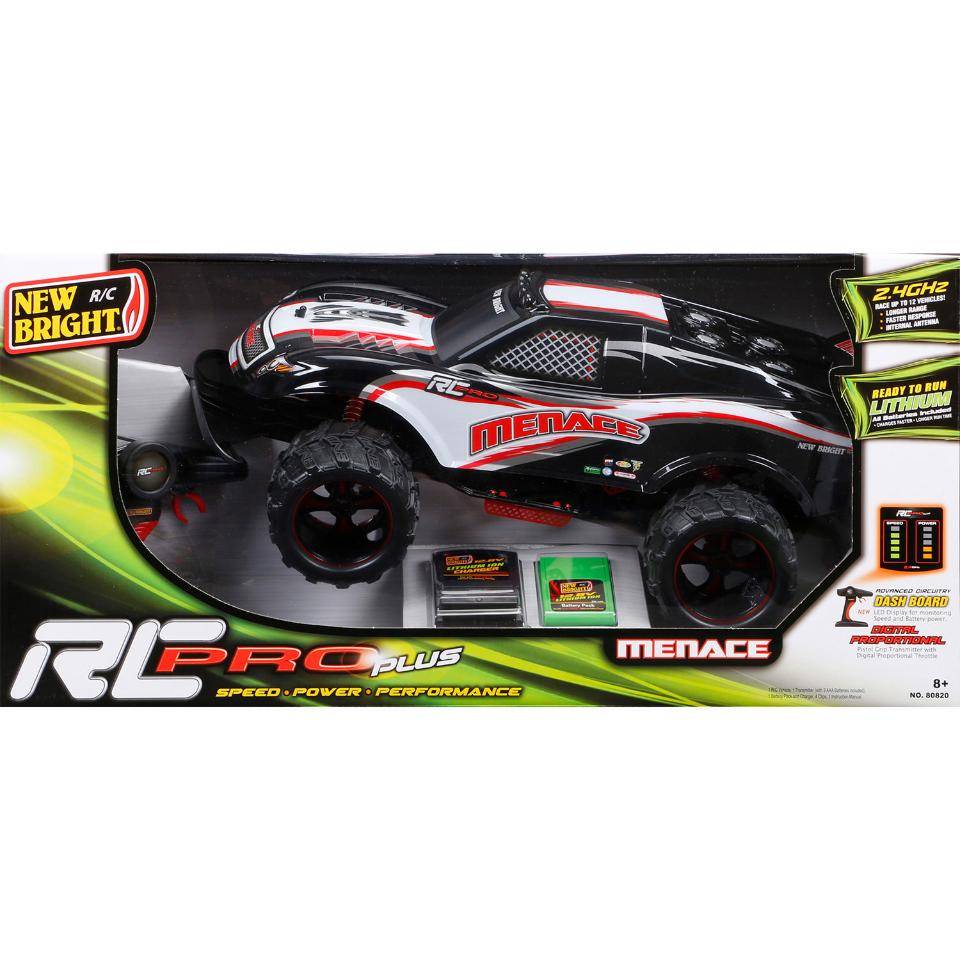 New Bright 1:8 Scale Remote Control Fast/Forward Vehicle - Red Pro Plus  Menace | Играландия - интернет магазин игрушек