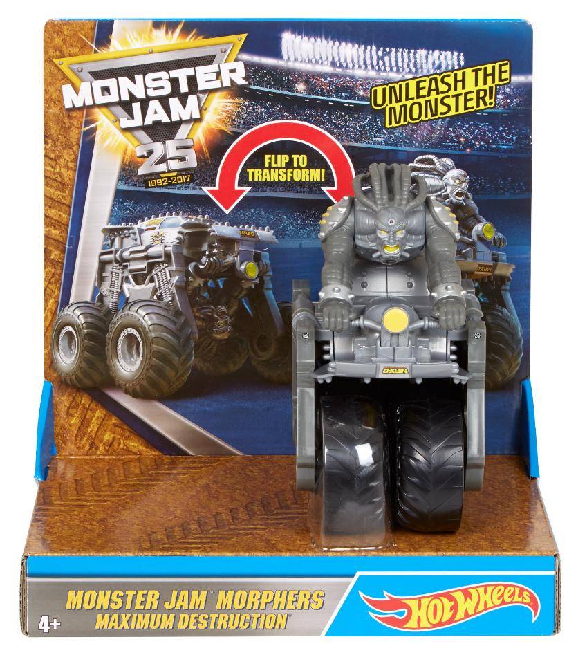 Hot Wheels Monster Jam Monster Morphers Maximum Destruction Vehicle |  Играландия - интернет магазин игрушек