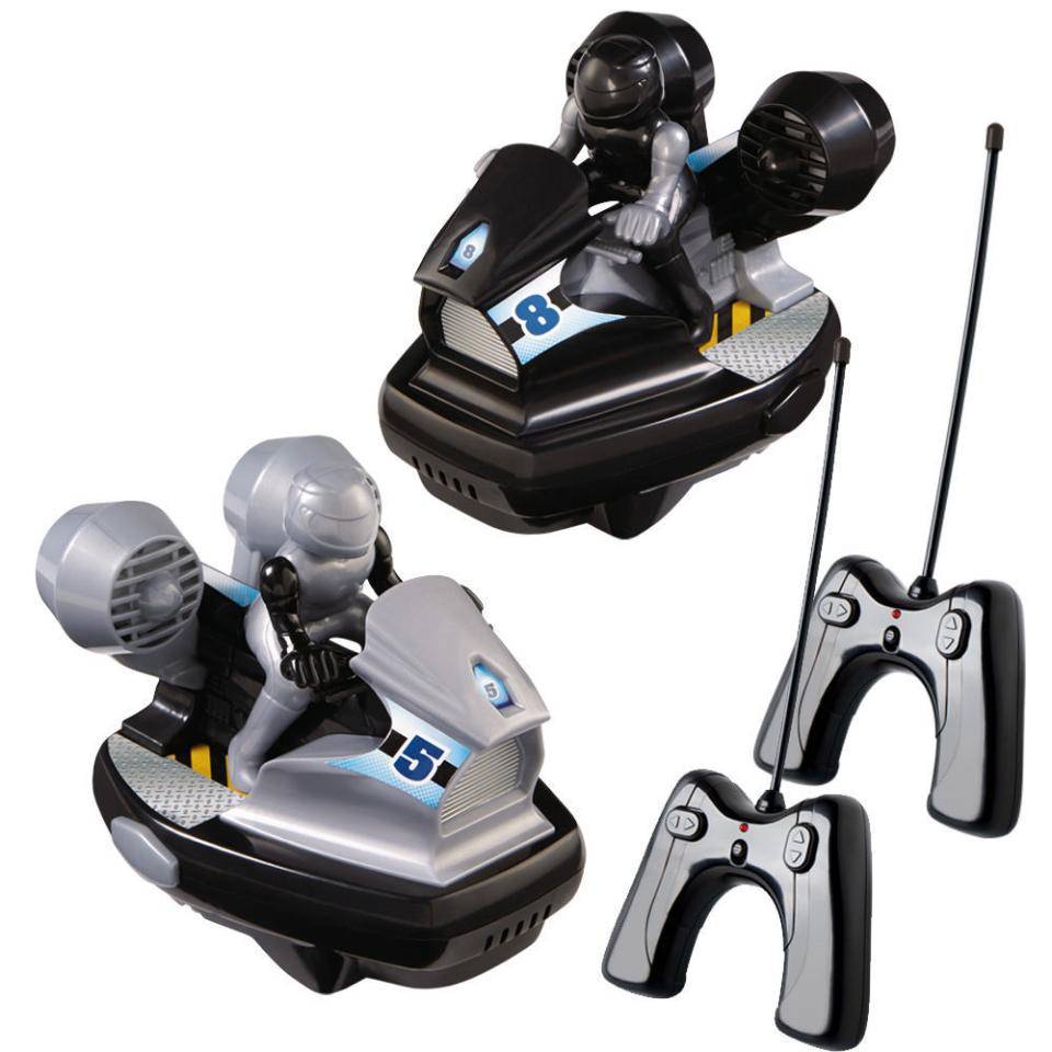 sharper image remote control rc bumper car set