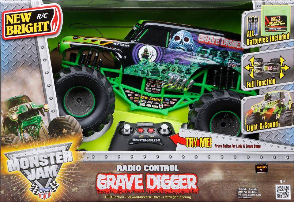 New bright grave store digger rc