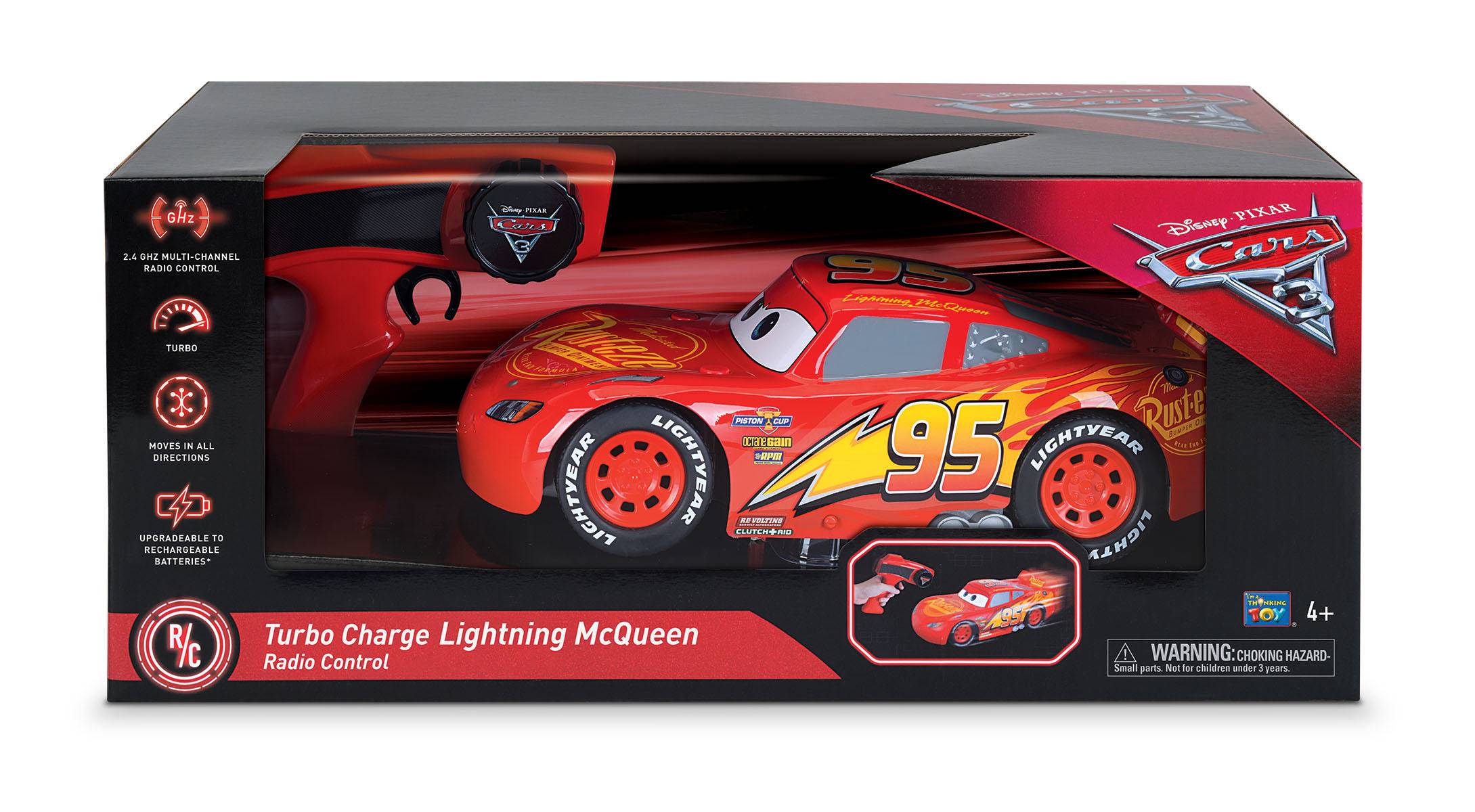 disney lightning mcqueen remote control vehicle cars 3