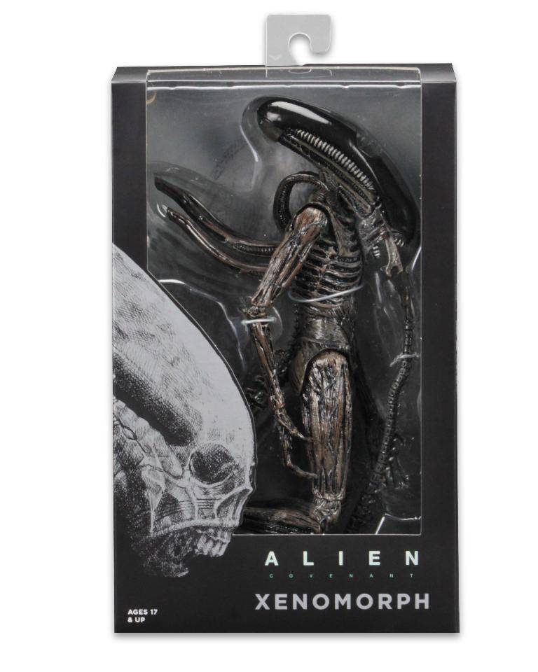 New 7" Scale Action Figure Collection Doll 1979 Alien Covenant Xenomorph Skull 