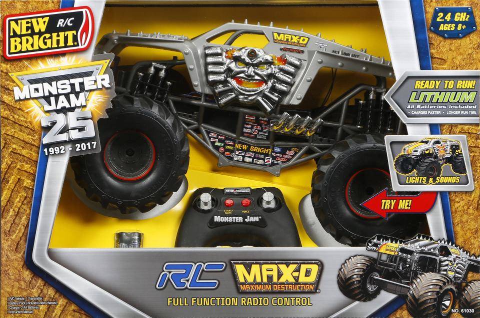 monster jam max d remote control