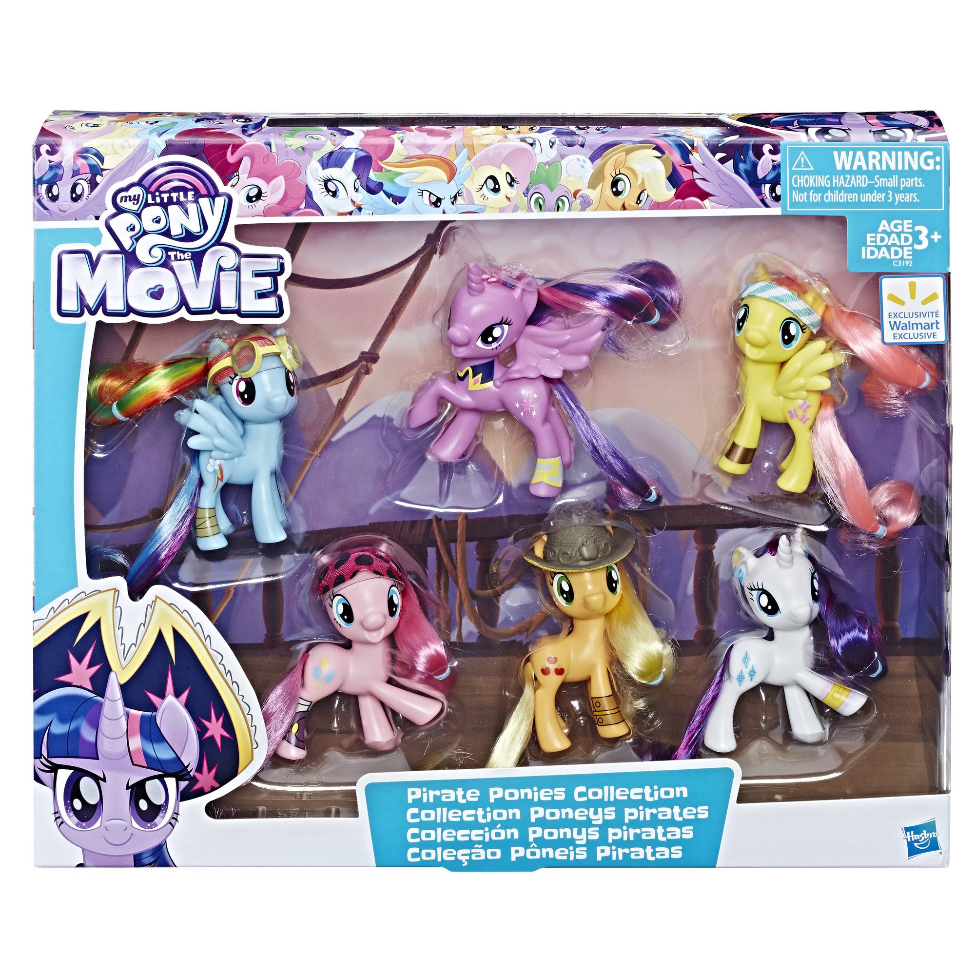 Набор фигурок My little pony -Пони Пираты -Пони в кино-My little pony the  movie | Играландия - интернет магазин игрушек