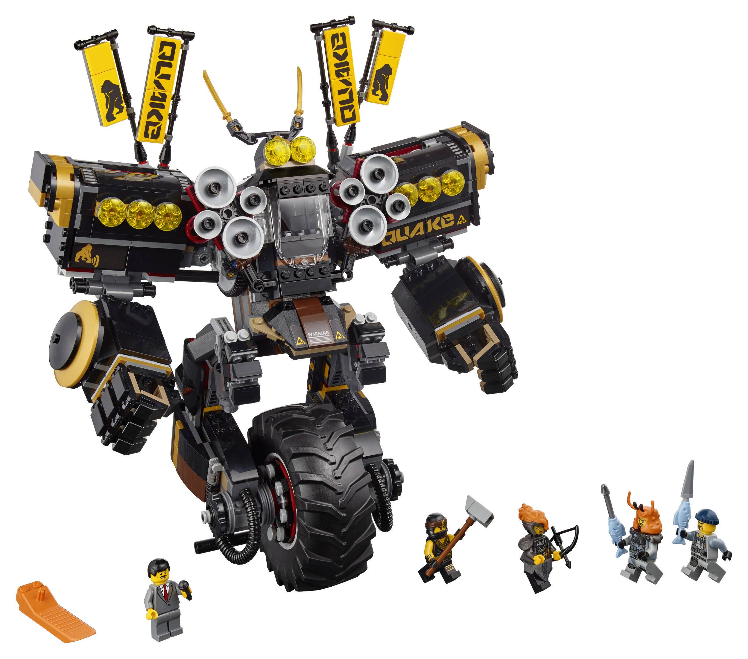 The LEGO Ninjago Movie Quake Mech 70632