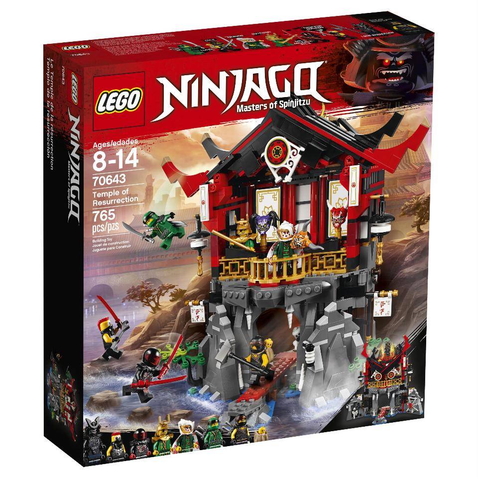 Lego ninjago temple on sale