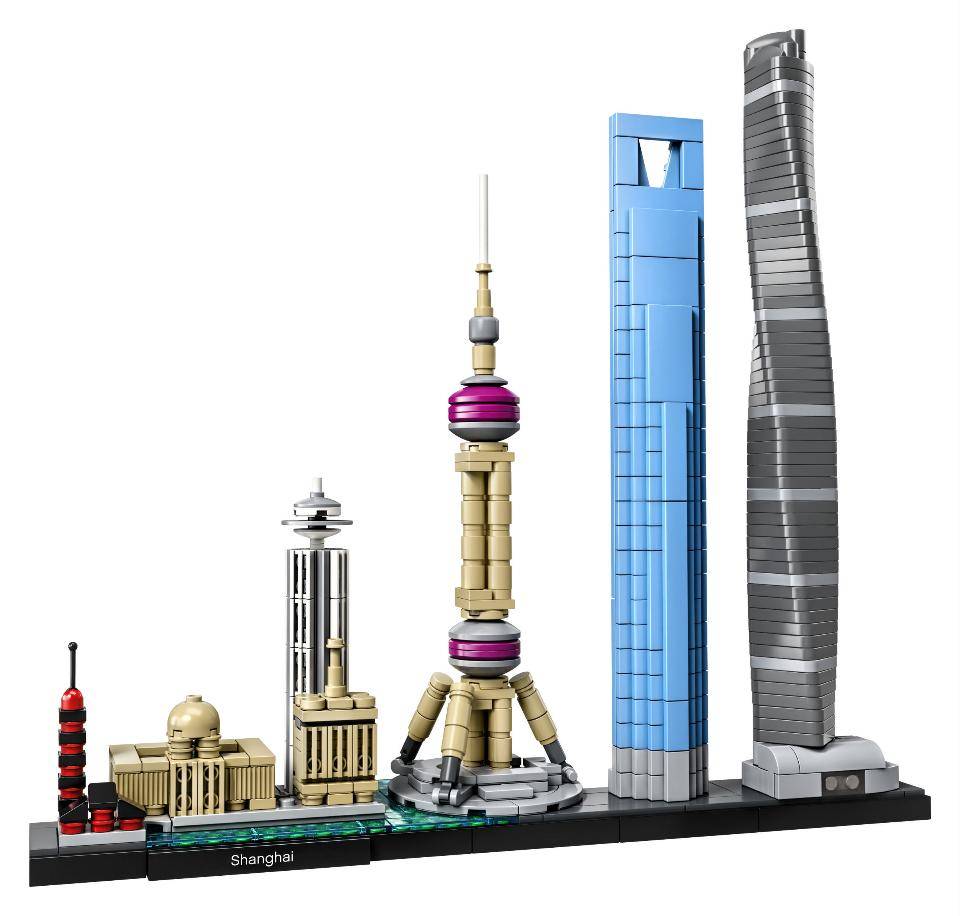 Lego architecture shanghai on sale