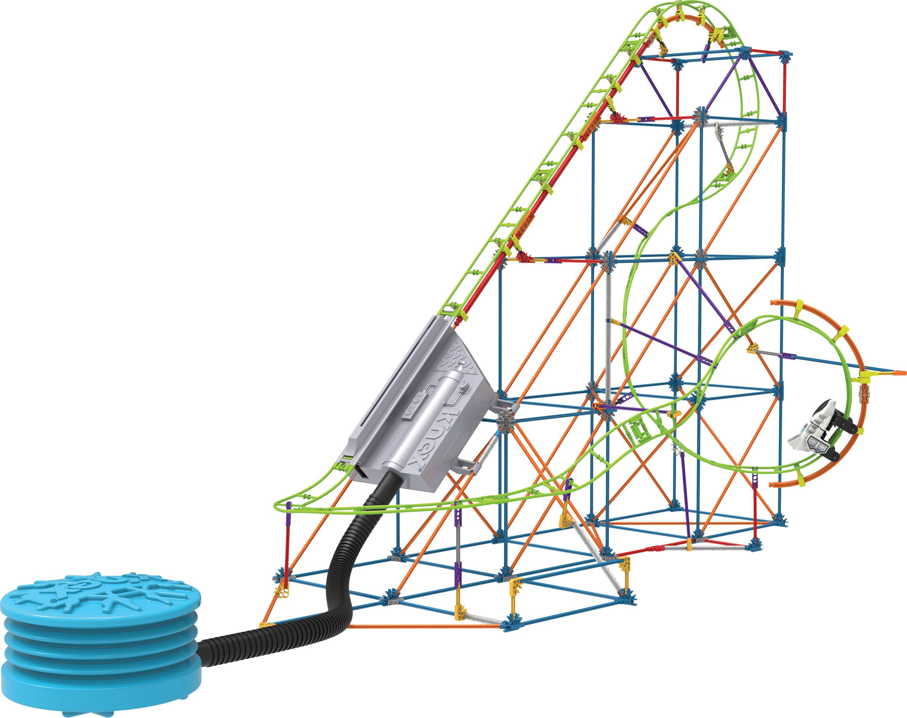 K NEX Thrill Rides Lunar Launch Roller Coaster Building Set