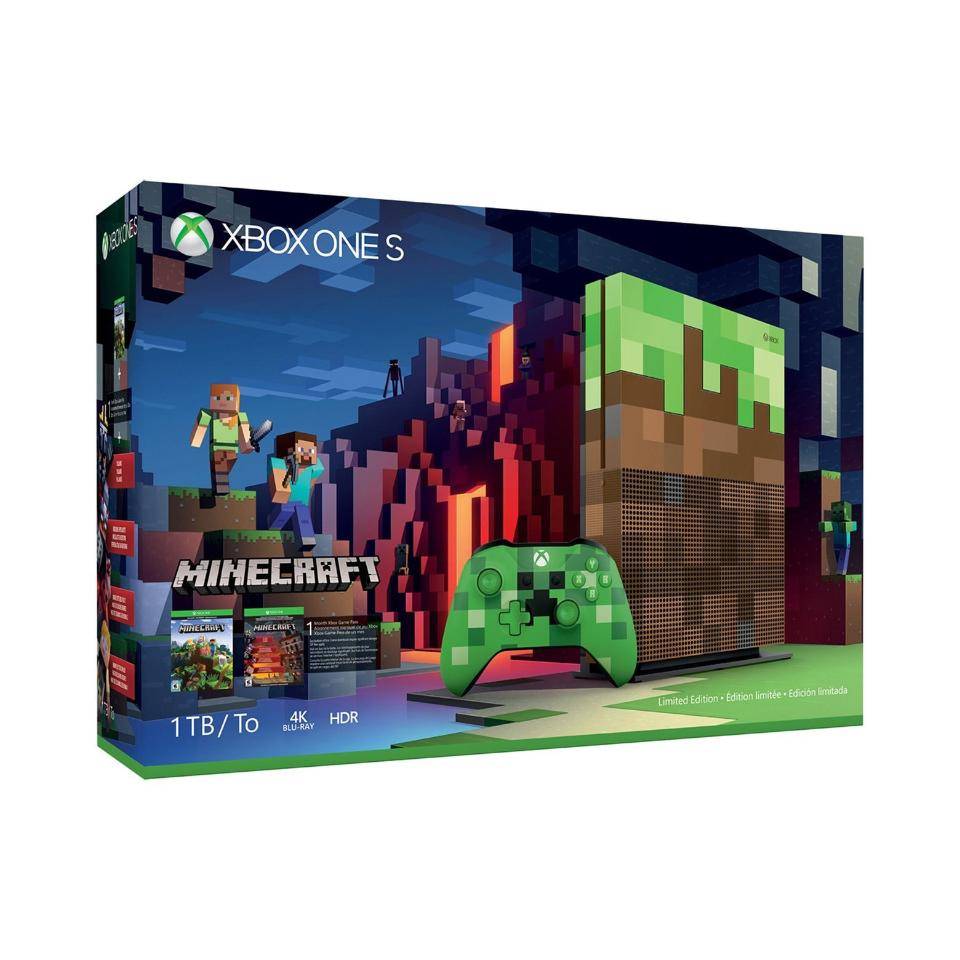 Minecraft Xbox One S 1TB Limited Edition Bundle | Играландия - интернет  магазин игрушек