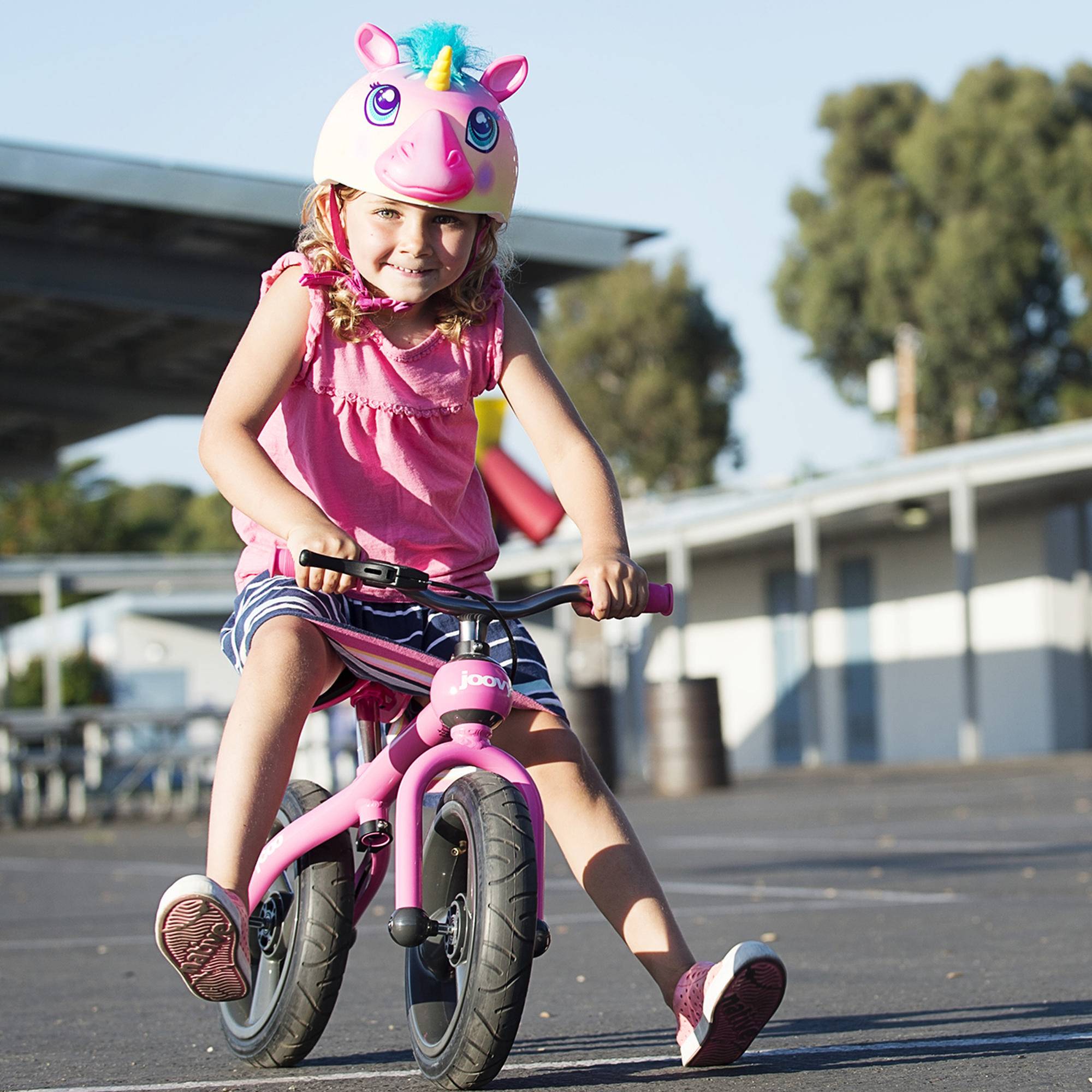 Girls Joovy Bicycoo Balance Bike Pink