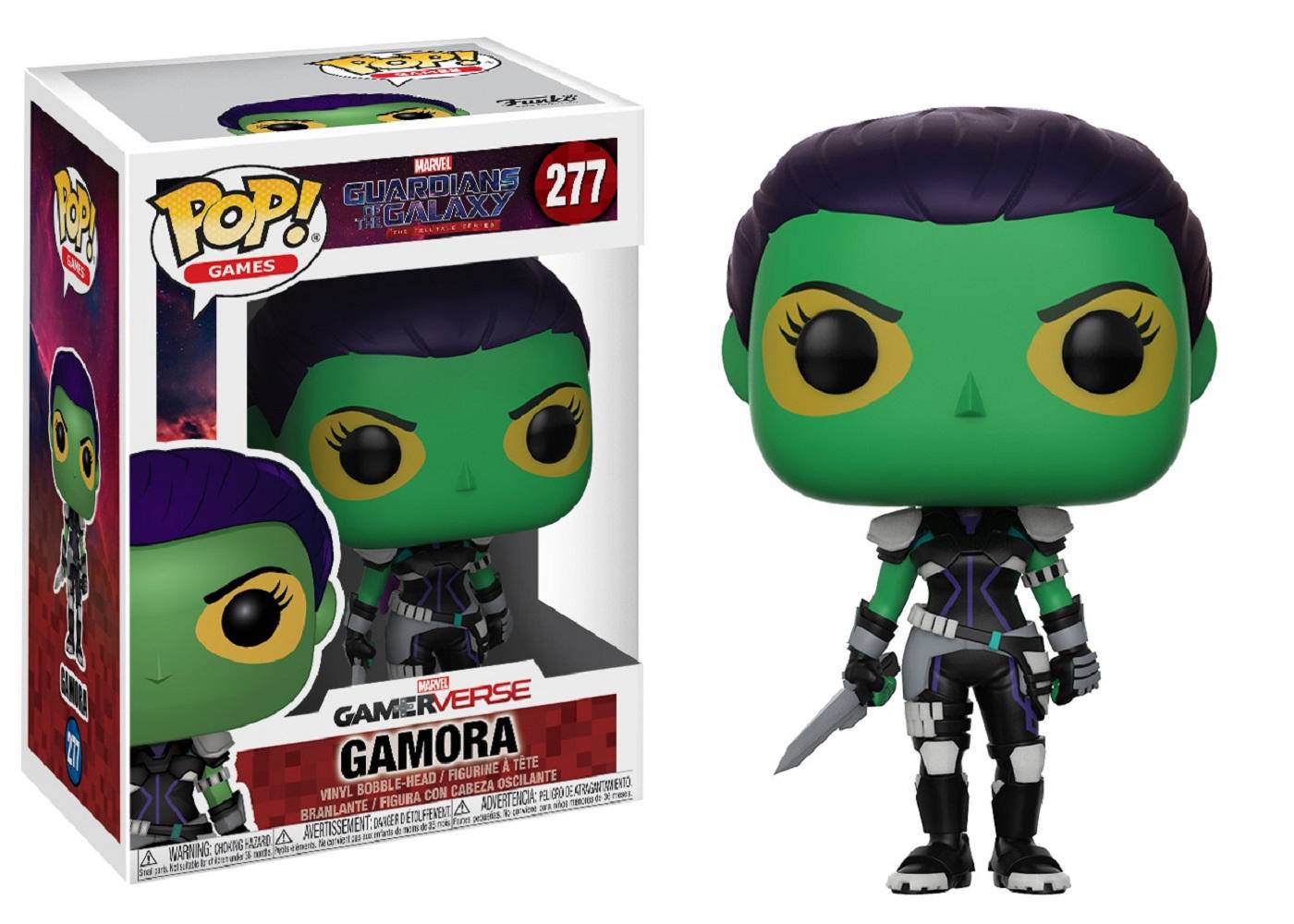 Funko POP! Marvel Games: Guardians of the Galaxy The Telltale Series 3.75  inch Vinyl Figure - Gamora | Играландия - интернет магазин игрушек