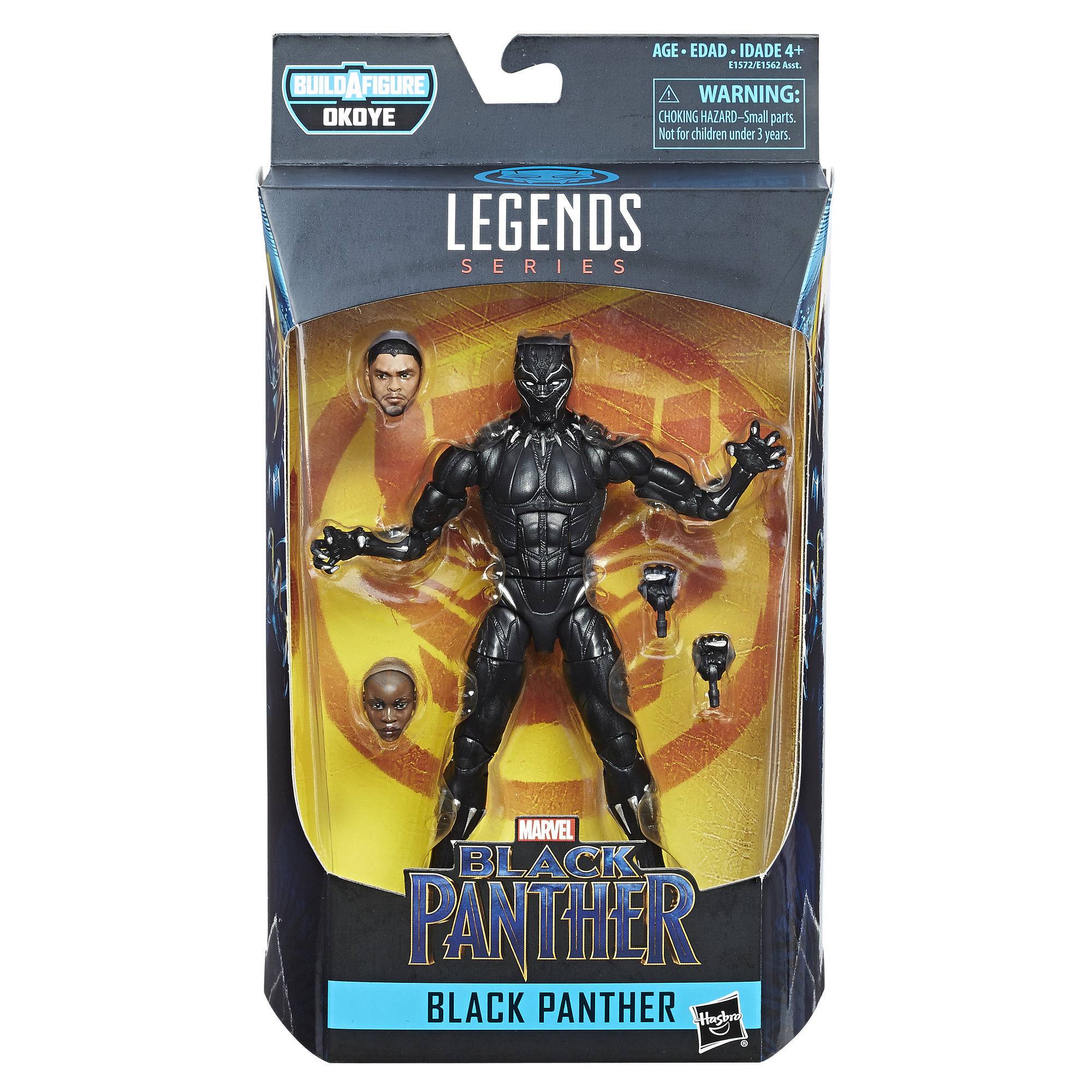 Black panther figure on sale 6 inch