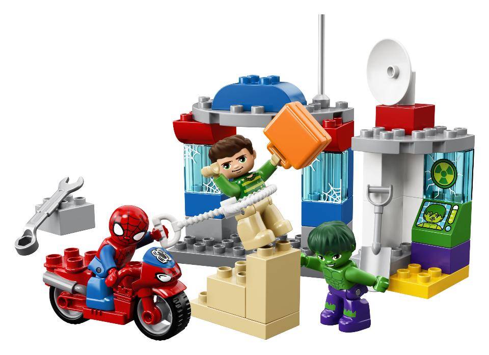 Lego duplo spiderman hulk on sale