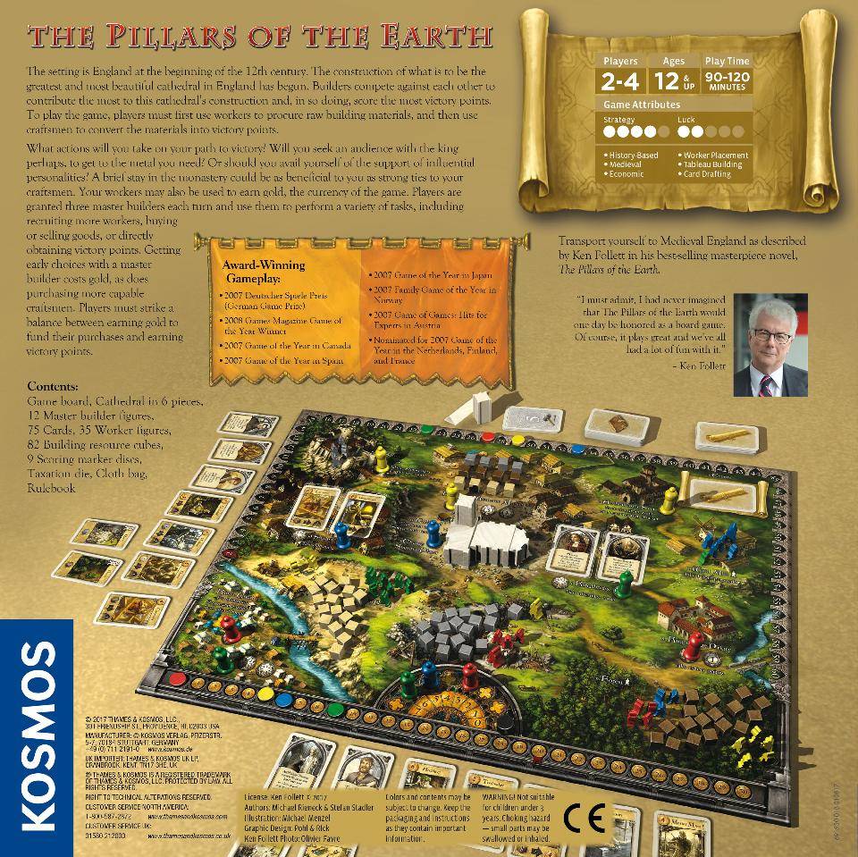 Thames & Kosmos The Pillars of the Earth The Game | Играландия - интернет  магазин игрушек