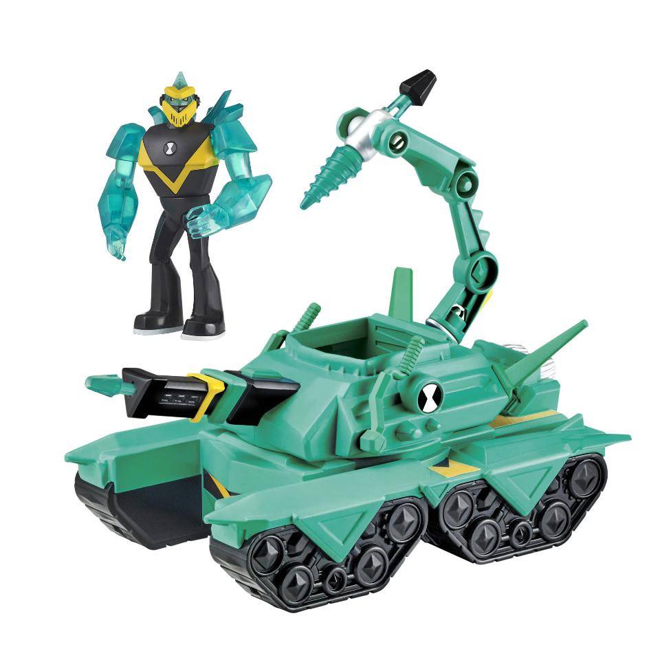 Ben 10 Diamondhead Power Driller Tank Playset | Играландия - интернет  магазин игрушек