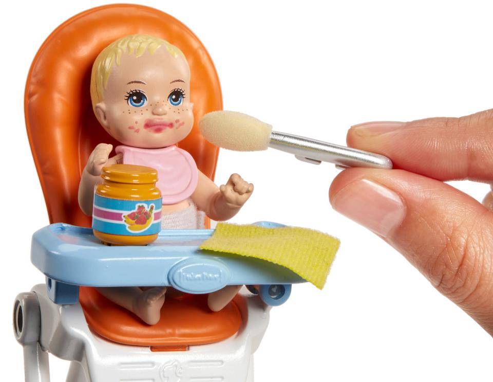 Barbie skipper babysitter feeding playset sale