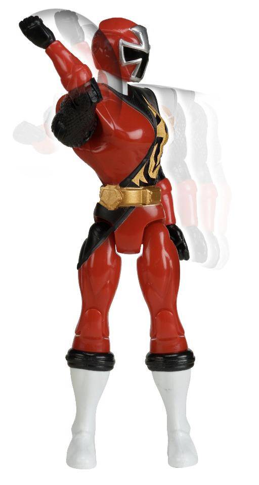 Power Rangers Ninja Steel Mega Morph 5 inch Action Figure Armored Red Ranger