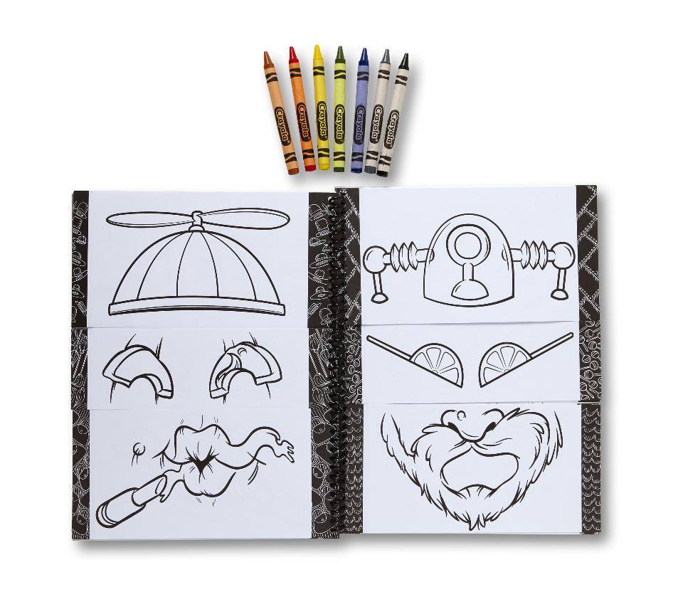 coloring pages of funny faces