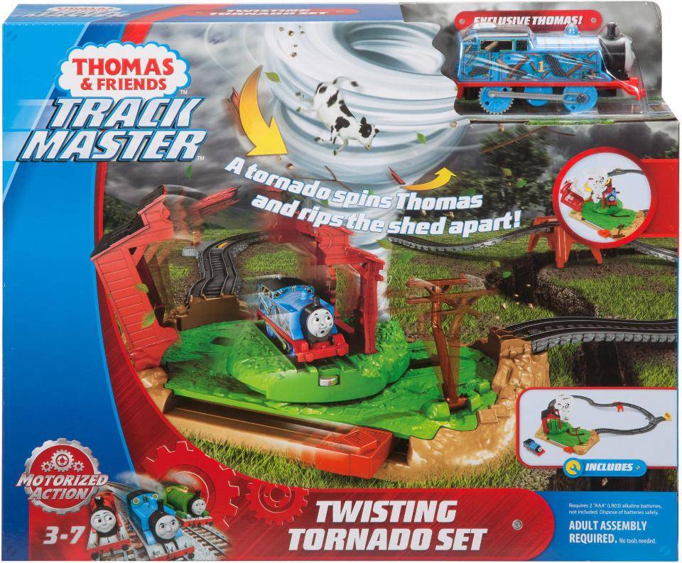 thomas trackmaster twisting tornado set