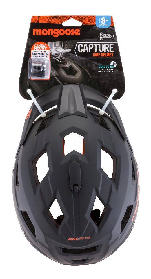 mongoose capture bike helmet