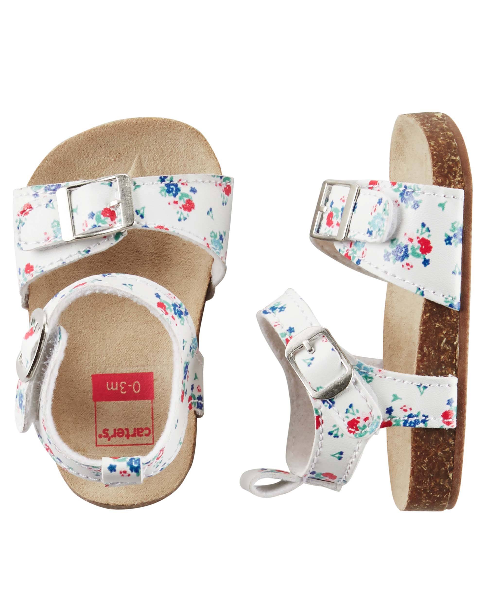 carters sandals baby girl