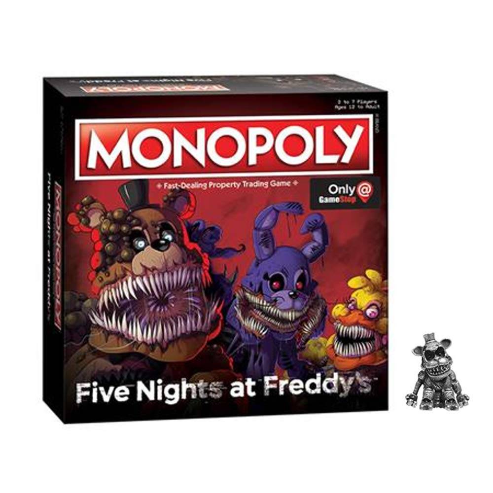 Five nights at freddy игра отзывы. Монополия FNAF. Монополия Фредди. Настольная игра ФНАФ. Настольная игра FNAF.