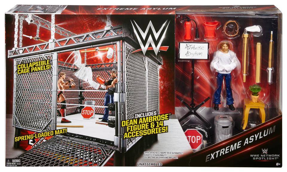 wwe extreme rules playset