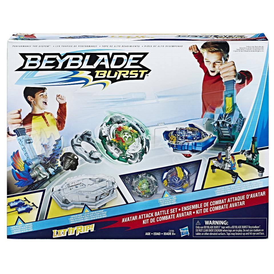 beyblade avatar attack battle set