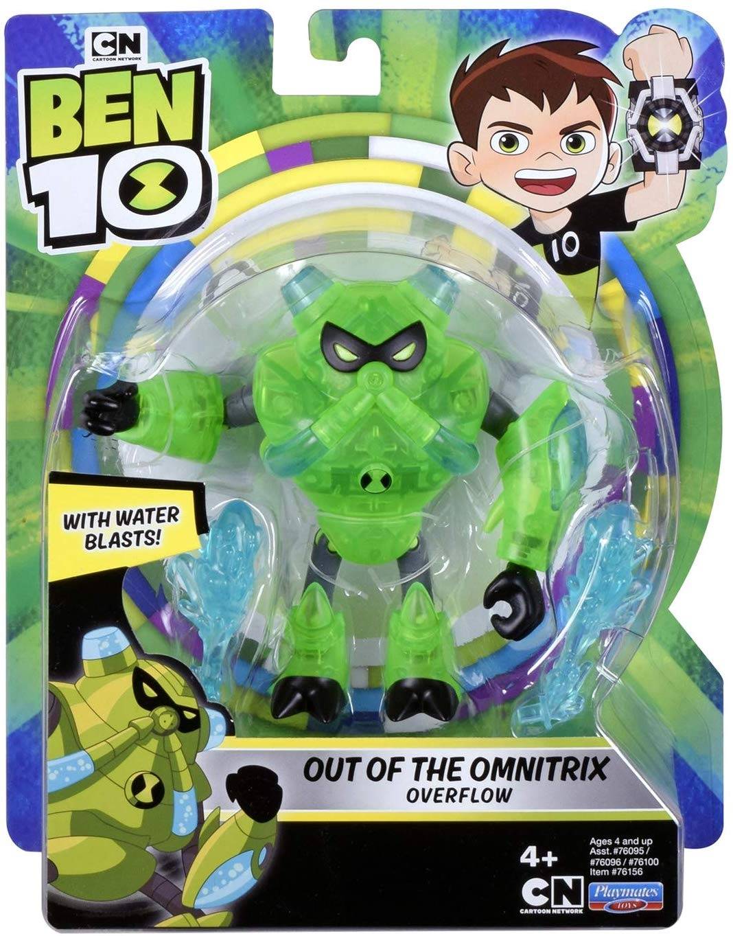 Фигурка Бен 10 Водохлест Overflow Out of The Omnitrix Ben 10 | Играландия -  интернет магазин игрушек