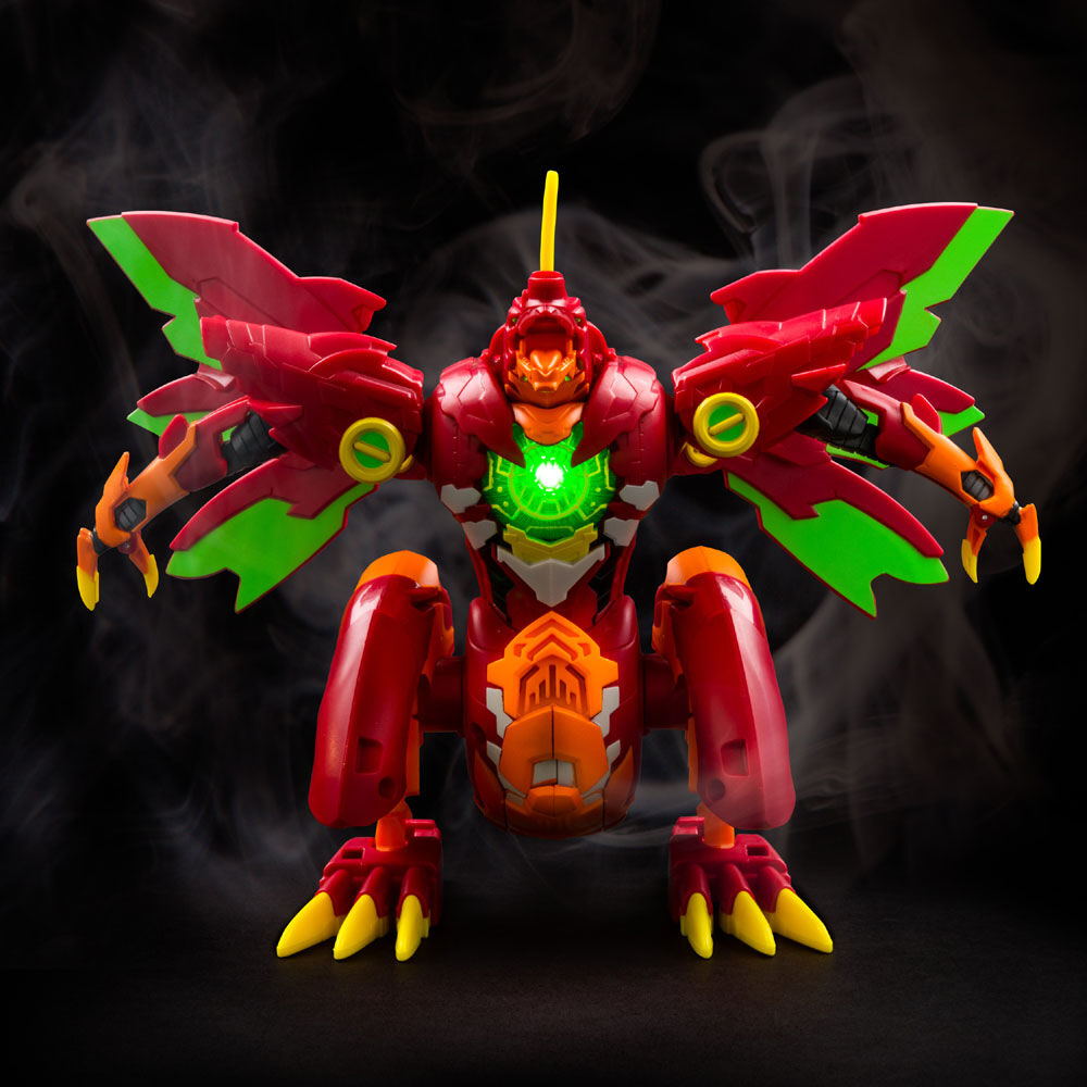 Bakugan Dragonoid Maximus 8 Inch Transforming Figure With Lights And