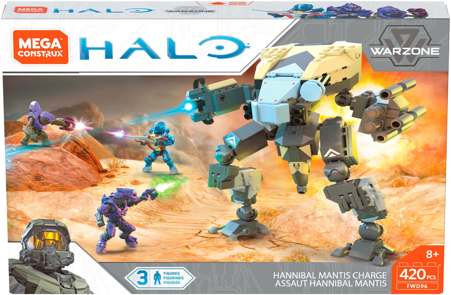 Hannibal mantis sales mega construx