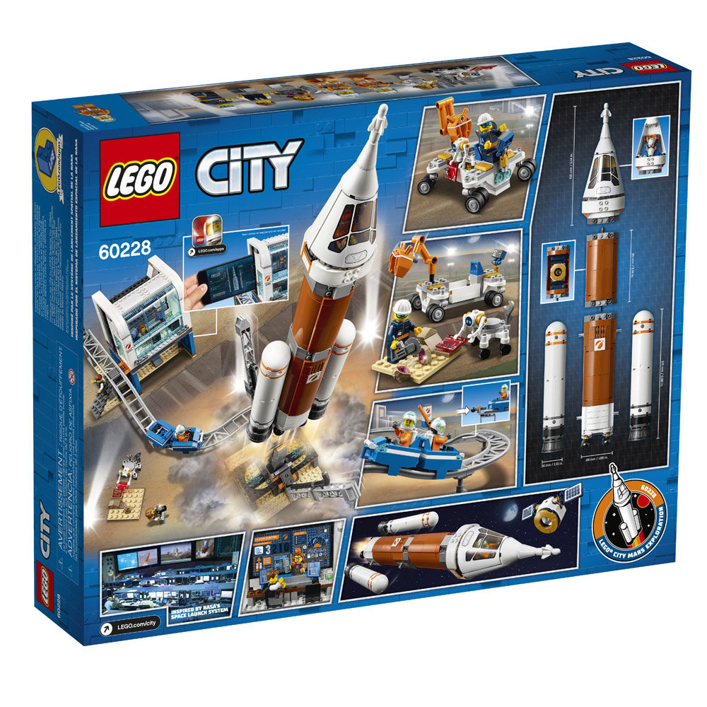 Lego deep space rocket and launch control on sale