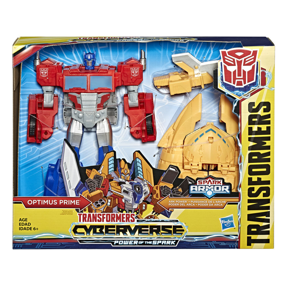 Transformers cyberverse ark power sales optimus prime