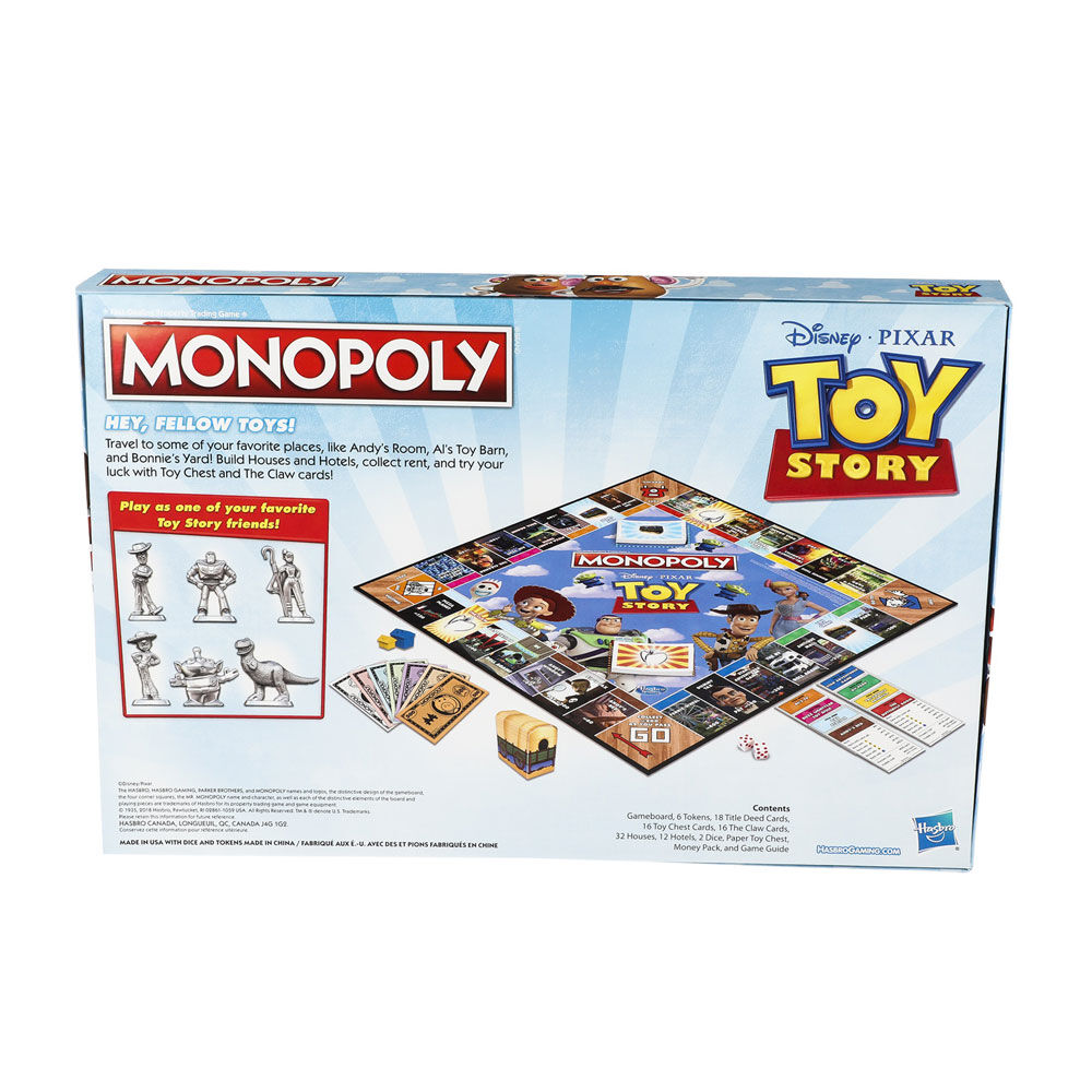 Monopoly Toy Story Game | Играландия - интернет магазин игрушек