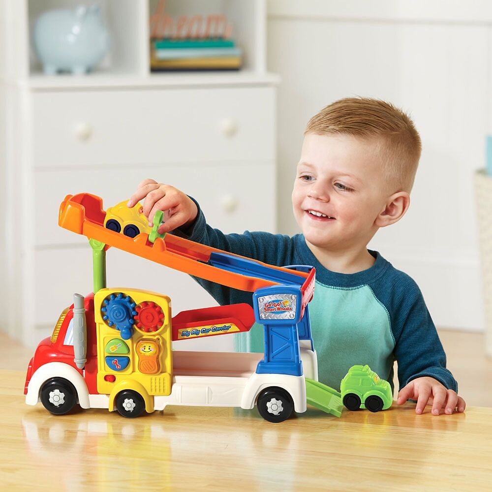 vtech go go smart wheels big rig car carrier