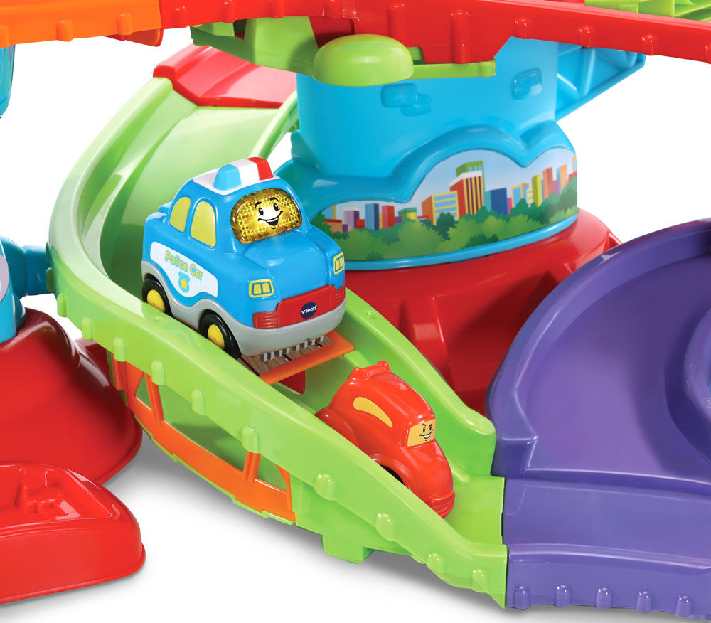 Vtech go go smart wheels launch and store chase police tower