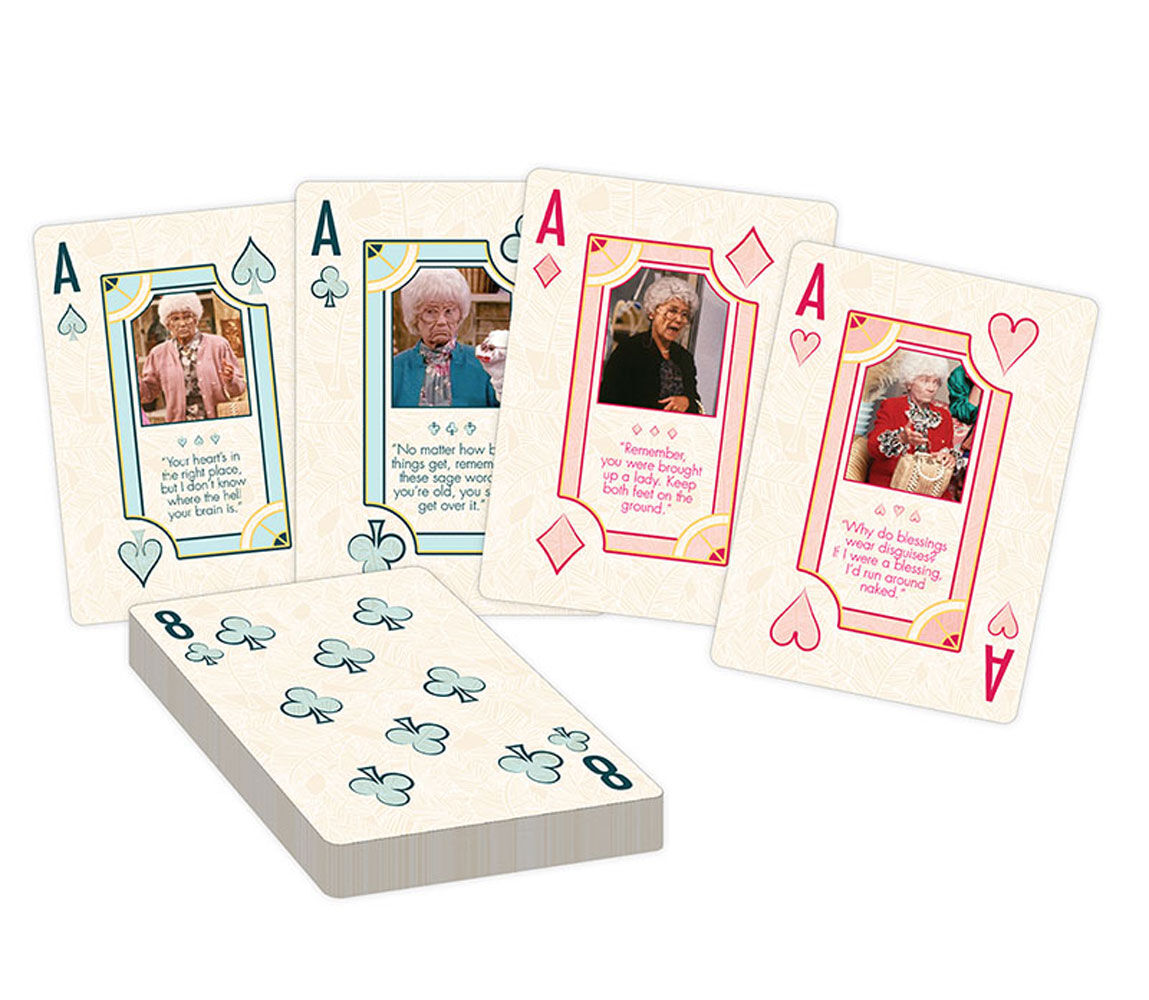 The Golden Girls Playing Card Set | Играландия - интернет магазин игрушек