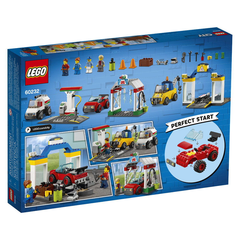 lego city 60232 garage centre