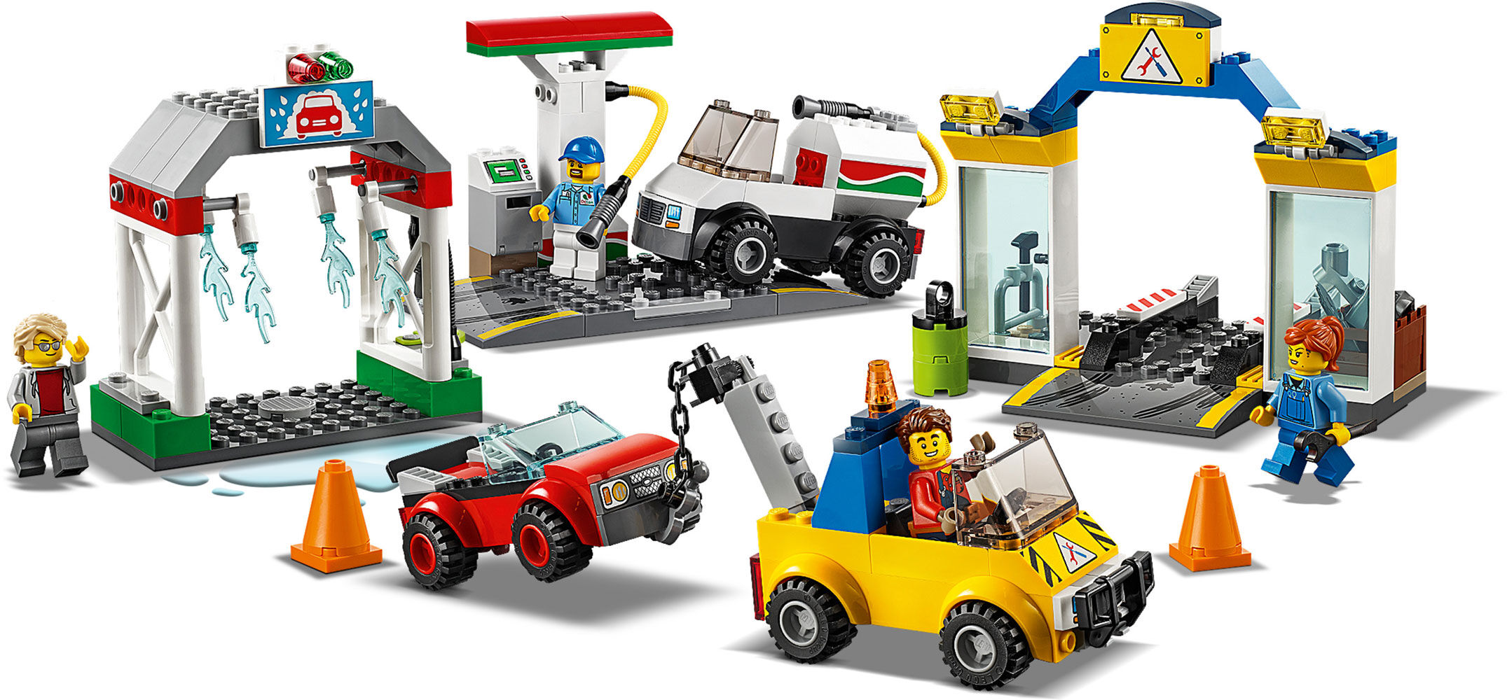 Lego town garage sale