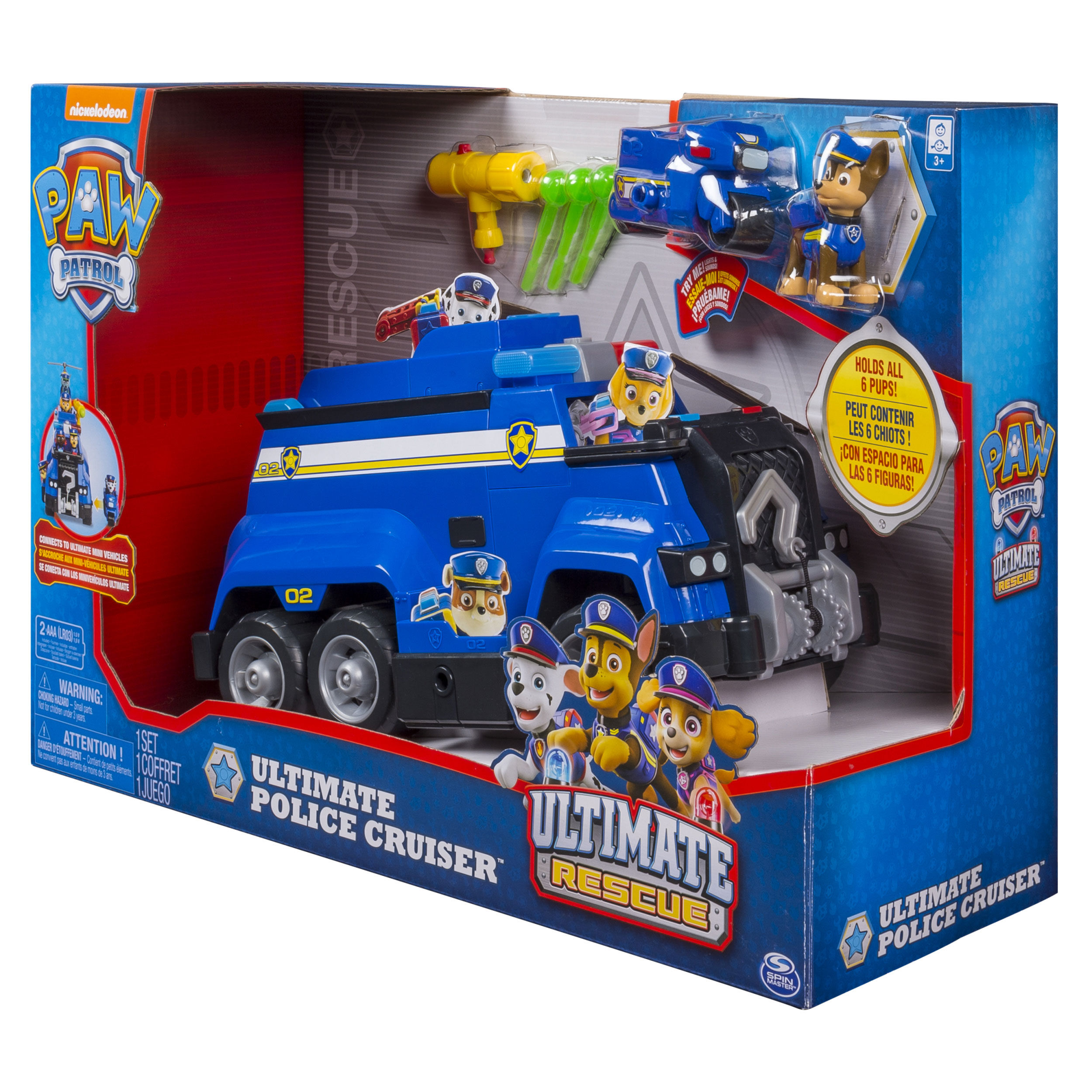 Paw patrol ultimate on sale rescue vehicle chase