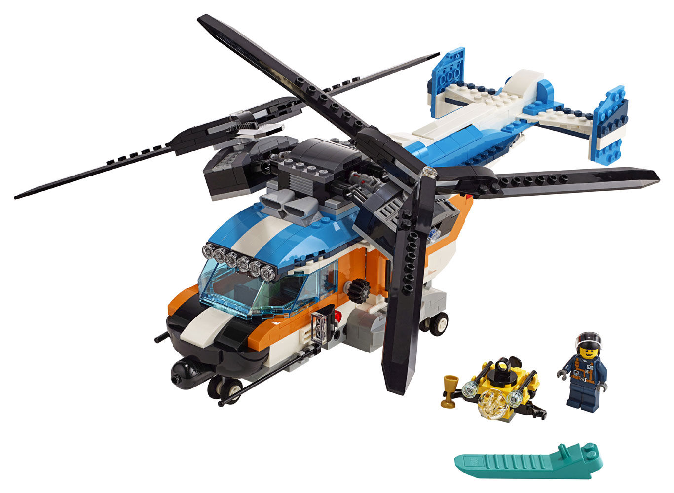 LEGO Creator Twin-Rotor Helicopter 31096 | Играландия - интернет магазин  игрушек