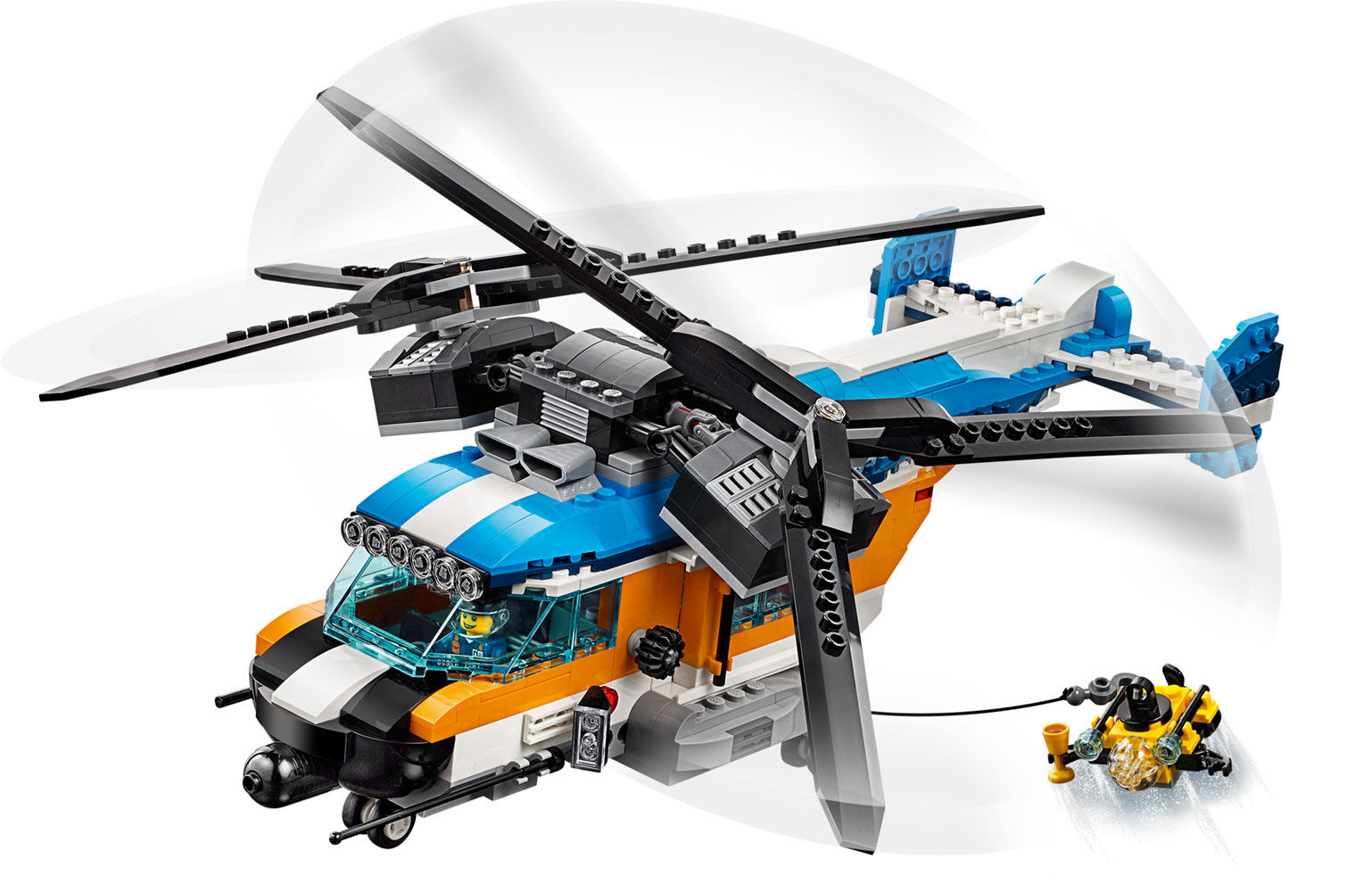 LEGO Creator Twin Rotor Helicopter 31096